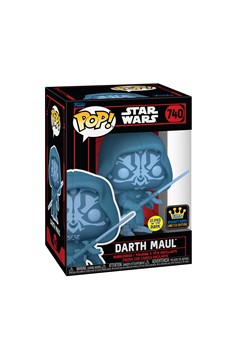 Star Wars Hologram Darth Maul Glow-In-The-Dark Funko Pop! Vinyl Figure #740 - Specialty Series