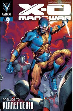 X-O Manowar (2012) #9 Regular Hairsine Cover