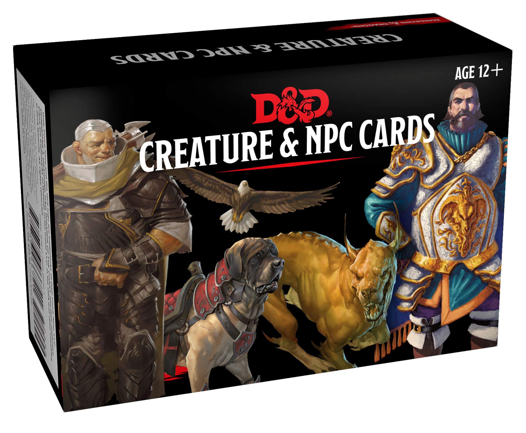 Dungeons & Dragons RPG: Creatures & NPC Cards (182 cards)