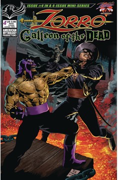 Zorro Galleon of Dead #4 Cover A Martinez