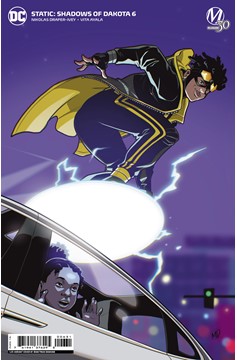 Static Shadows of Dakota #6 Cover C 1 for 25 Incentive Demetrius Dawkins Card Stock Variant (Of 7)