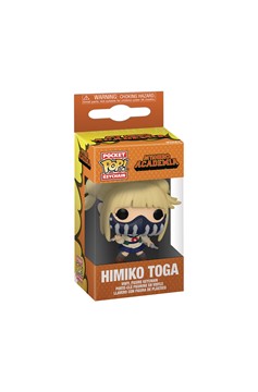 Pop Keychain Mha Toga with Face Cover