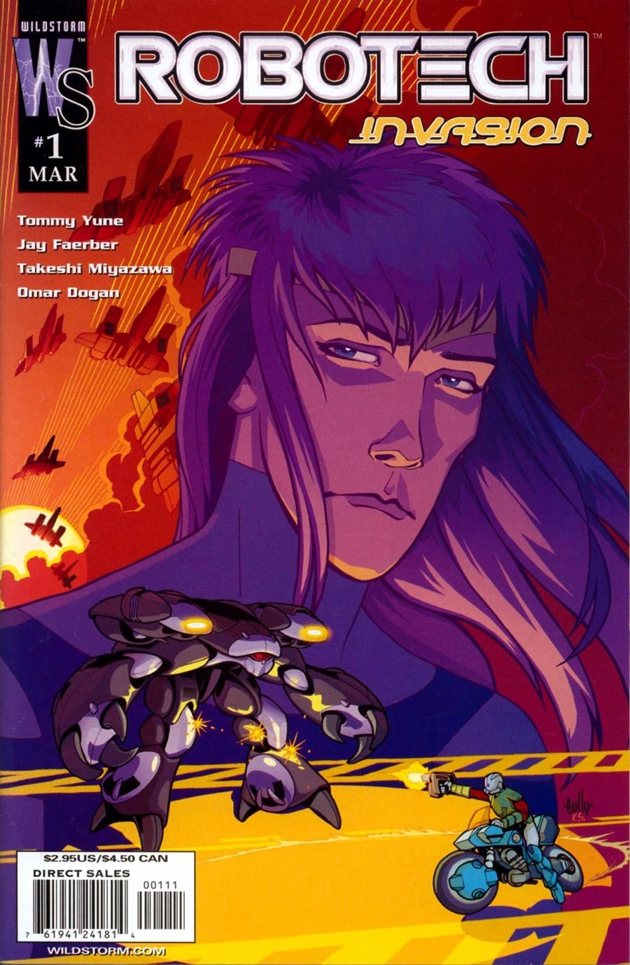 Robotech: Invasion Limited Series Bundle Issues 1-5