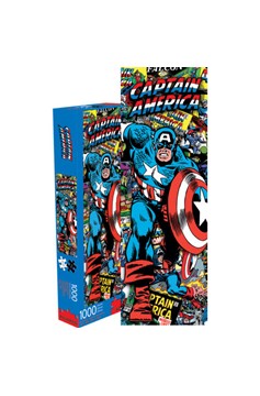 Captain America 1000 Pc Slim Puzzle