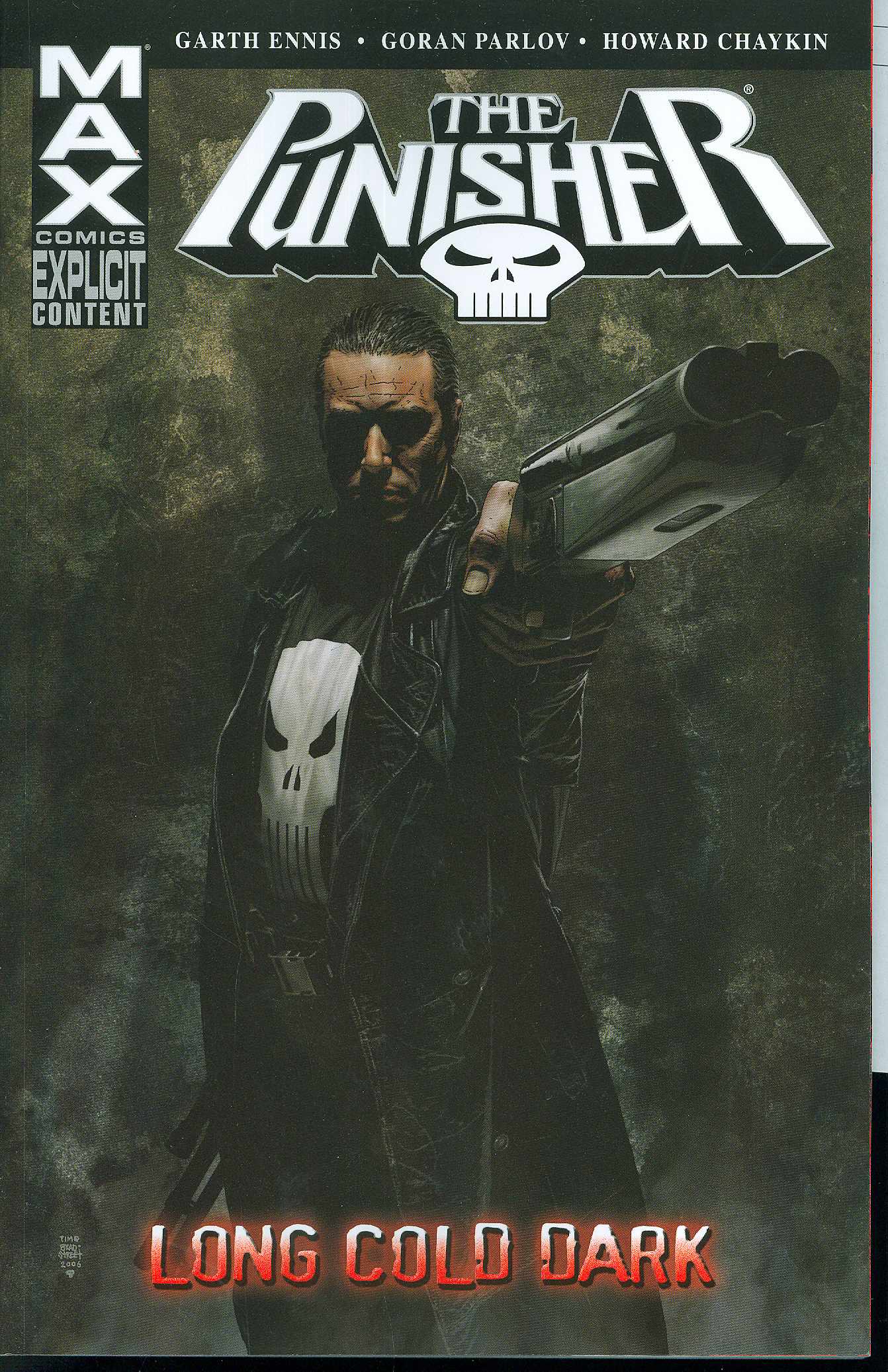 Punisher Max Graphic Novel Volume 9 Long Cold Dark