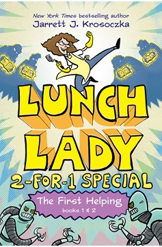 Lunch Lady Books 1 & 2 Hardcover Graphic Novel The First Helping