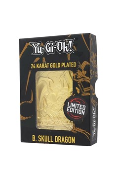 Yu-Gi-Oh! 24K Gold Plated Collectible - B. Skull Dragon