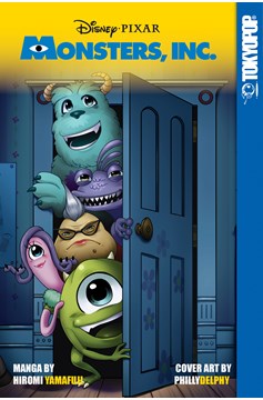 Disney Manga Pixar Monsters Inc Graphic Novel
