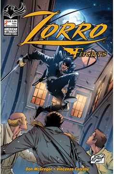 Zorro Flights #2 Cover A Puglia
