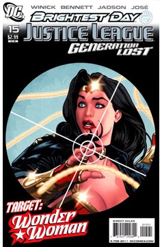 Justice League Generation Lost #15 Variant Edition (Brightest Day)