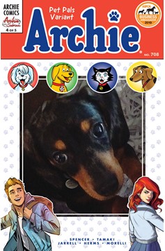 Archie #708 (Archie & Sabrina Part 4) Cover D Pet Pals