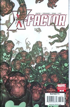 X-Factor #35 (Monkey Variant (1 for 10)) (2005)