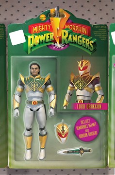 Mighty Morphin Power Rangers #15 Unlock Action Figure Santos Variant