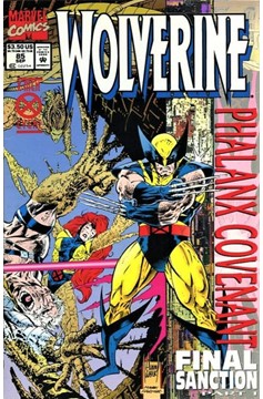 Wolverine #85 [Newsstand - Foil Enhanced Cover]