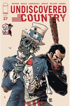 Undiscovered Country #27 Cover C Camuncoli (Mature) The Walking Dead 20th Anniversary Team-Up Variant