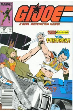 G.I. Joe, A Real American Hero #81 [Newsstand]-Fine (5.5 – 7)