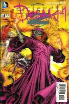 Earth 2 #15.1 Desaad 3D Motion Variant Cover