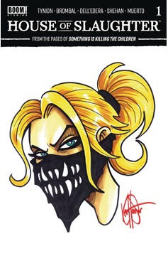 Dynamic Forces House of Slaughter #1 Haeser Signed & Remarked Erica Sketch