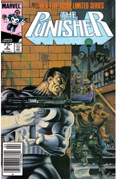 The Punisher #2 [Newsstand]-Very Good (3.5 – 5) [Signed By Michael Zeck, W/Coa]