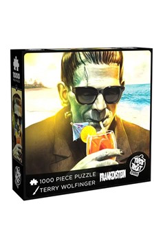 Frankenstein On The Beach 1000 Piece Puzzle