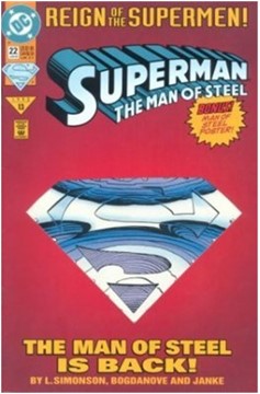 Superman: The Man of Steel #22 [Standard Edition - Direct]