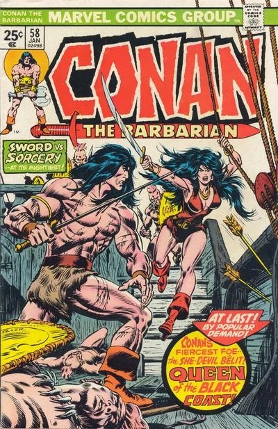 Conan The Barbarian Volume 1 #58