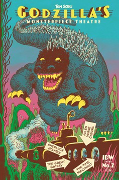 Godzilla's Monsterpiece Theatre #2 Cover A Scioli