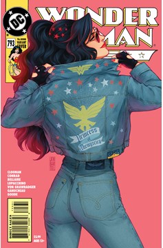 Wonder Woman #793 Cover D Jen Bartel 90's Cover Month Card Stock Variant (Kal-El Returns Tie-In) (2016)