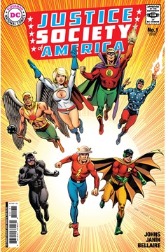 Justice Society of America #1 Cover D 1 for 25 Incentive Jerry Ordway Card Stock Variant