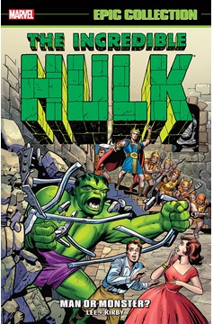 Incredible Hulk Epic Collection Graphic Novel Volume 1 Man Or Monster (2021 Printing)