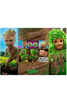 Groot - I Am Groot Collectible Figure By Hot Toys