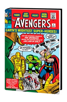 Avengers Omnibus Hardcover Volume 1 Kirby Direct Market Variant (2023 Printing)