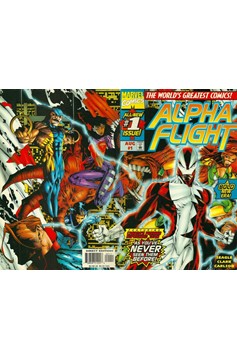 Alpha Flight #1-Fine (5.5 – 7) New Alpha Flight Roster
