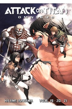 Attack On Titan Omnibus Graphic Novel Volume 7 Volume 19-21 (Mature)