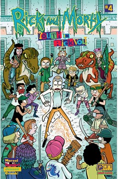 Rick and Morty Youth in Rickvolt #4 Cover A Tony Gregori (Mature) (Of 4)