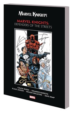 Marvel Knights by Dixon & Barreto Graphic Novel Defenders of Streets