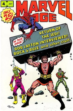 Marvel Age #4-Very Fine (7.5 – 9)