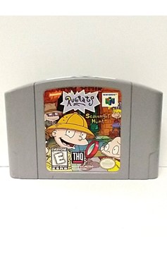 Nintendo 64 N64 Rugrats Scavenger Hunts Cartridge Only (Very Good)
