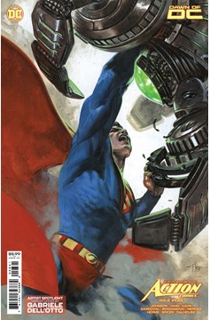 Action Comics #1058 Cover D Gabriele Dell Otto Artist Spotlight Card Stock Variant