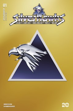 Silverhawks #1 Cover X 1 for 20 Incentive Symbol Foil Gold