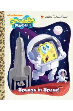 Spongebob Squarepants Sponge In Space Little Golden Book