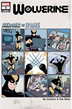 Wolverine #5 Gurihiru Heroes At Home Variant (2020)