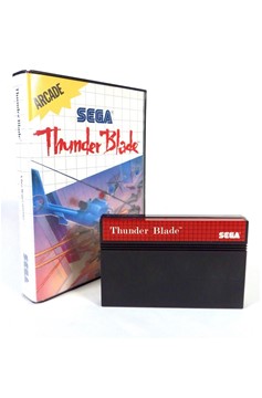 Sega Master System Thunder Blade No Manual 