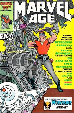 Marvel Age #42-Fine (5.5 – 7)