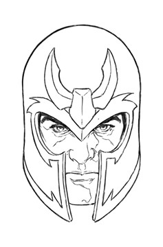 Resurrection of Magneto #3 Mark Brooks Headshot Virgin Sketch Variant (Fall of the House of X) 1 for 50 Incentive