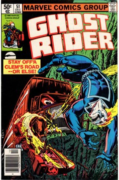 Ghost Rider #51 [Newsstand]-Near Mint (9.2 - 9.8)