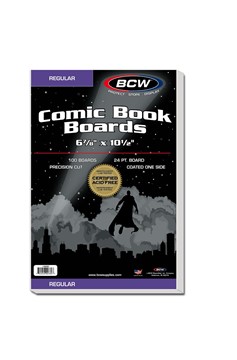 BCW Regular Comic Backer Boards 100 Count
