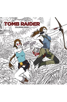 Tomb Raider Coloring Book Graphic Novel