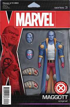 HOUSE OF X #4 CHRISTOPHER ACTION FIGURE VARIANT MARVEL COMICS EB72 OF 6