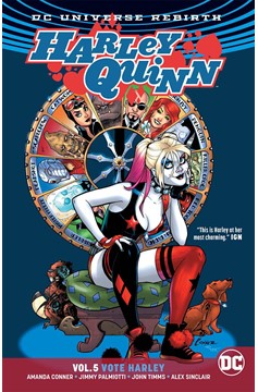 Harley Quinn Graphic Novel Volume 5 Vote Harley Rebirth